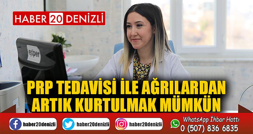 PRP tedavisi ile ağrılardan artık kurtulmak mümkün