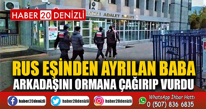 Rus eşinden çocuklarını kaçıran baba, yakalanmasından sorumlu tuttuğu arkadaşını 6 yerinden vurdu