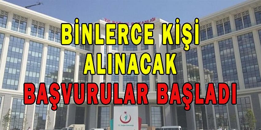 BAŞVURULAR BAŞLADI...