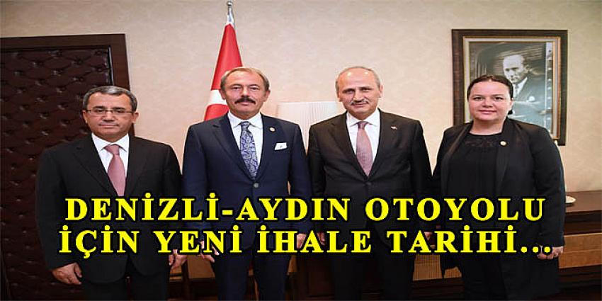 DENİZLİ-AYDIN OTOYOLU İÇİN YENİ İHALE TARİHİ