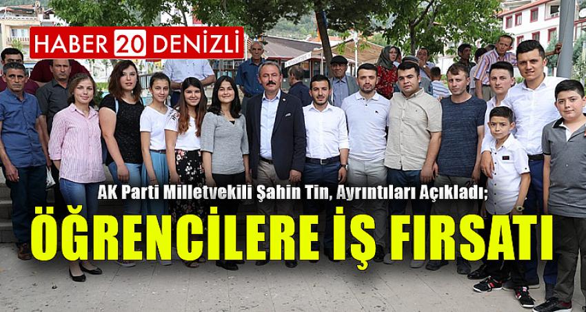 ÖĞRENCİLERE İŞ FIRSATI