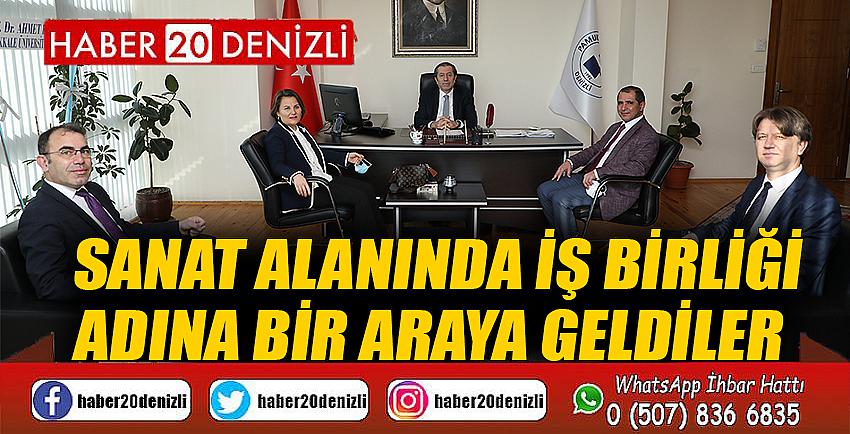 Sanat Alanında İş Birliği Adına Bir Araya Geldiler