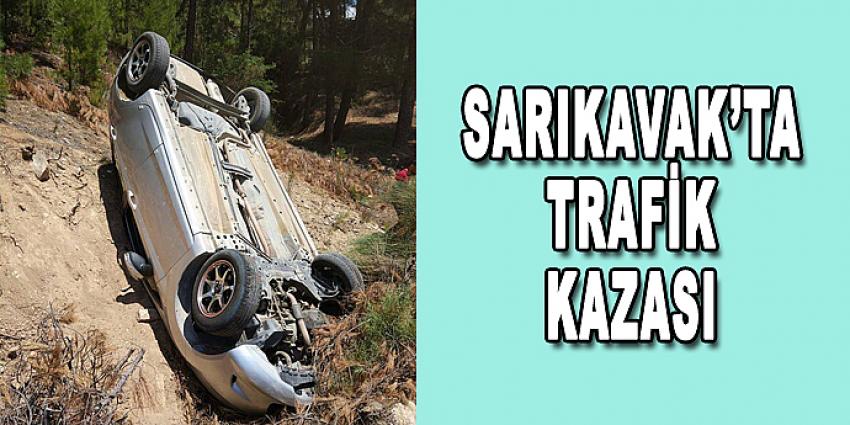 SARIKAVAK'TA TRAFİK KAZASI