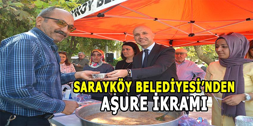 SARAYKÖY BELEDİYESİ'NDEN AŞURE İKRAMI