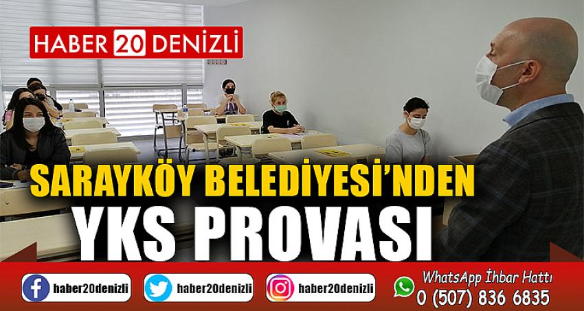 Sarayköy Belediyesi’nden YKS provası