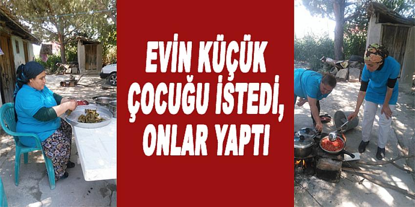 EVİN KÜÇÜK ÇOĞU İSTEDİ, SARAYKÖY BELEDİYESİ YAPTI