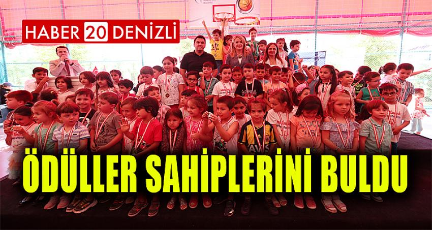 ÖDÜLLER SAHİPLERİNİ BULDU