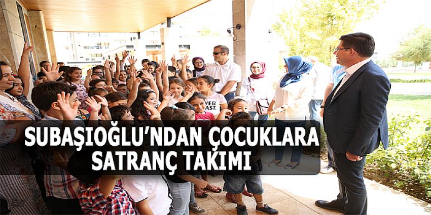 SUBAŞIOĞLU’NDAN ÇOCUKLARA SATRANÇ TAKIMI