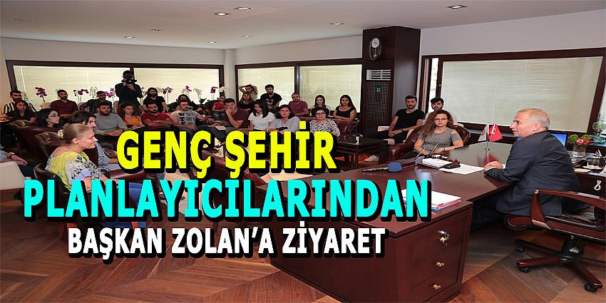 GENÇ ŞEHİR PLANLAYICILARINDAN ZOLAN'A ZİYARET