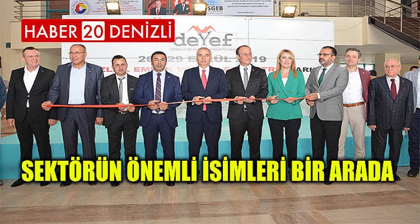 SEKTÖRÜN ÖNEMLİ İSİMLERİ BİR ARADA 