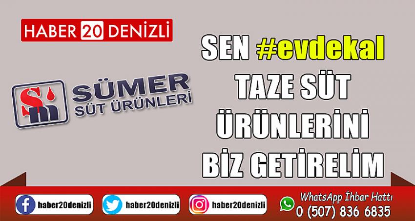 Sen #evdekal Taze Süt Ürünlerini Biz Getirelim