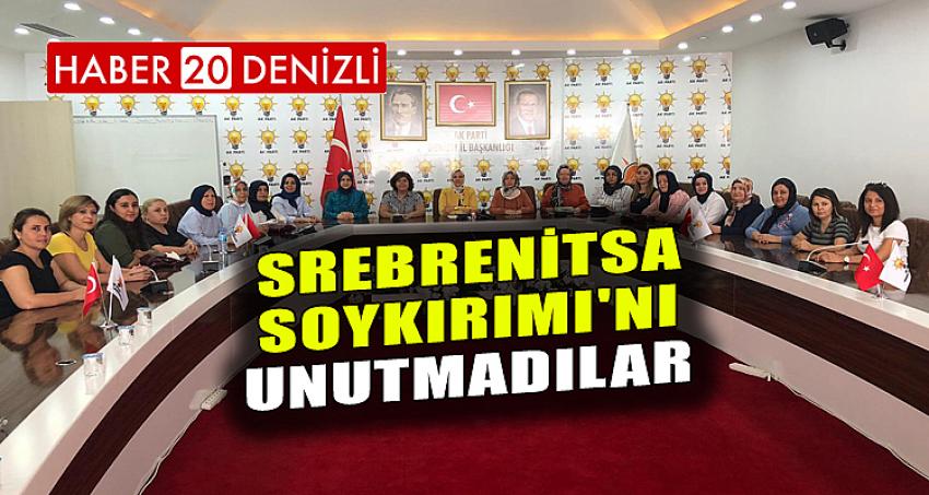 SREBRENİTSA SOYKIRIMI'NI UNUTMADILAR