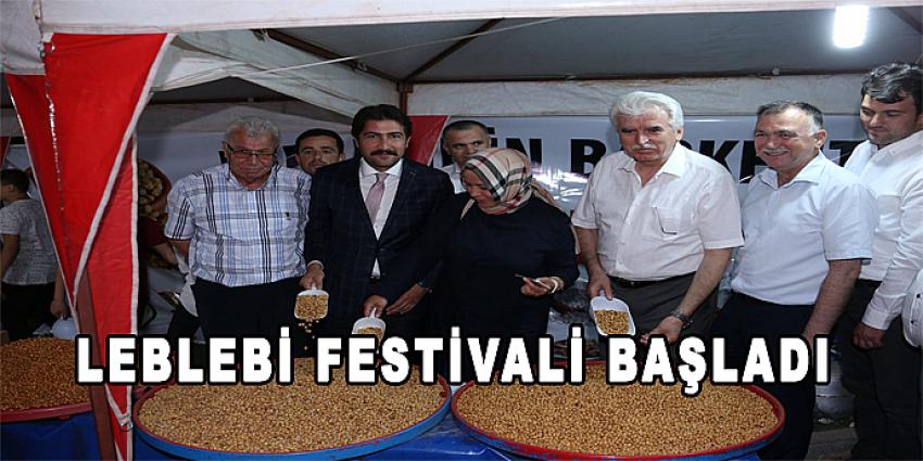 LEBLEBİ FESTİVALİ BAŞLADI