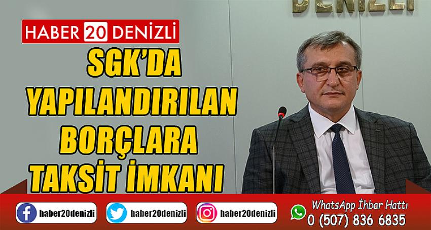 SGK’da yapılandırılan borçlara taksit imkanı