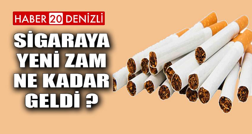 Sigaraya Yeni Zam Ne Kadar Geldi ?