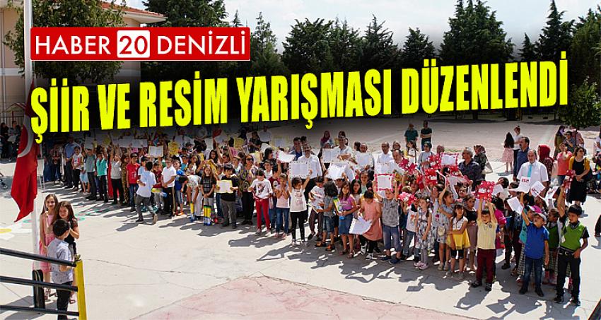 ŞİİR VE RESİM YARIŞMASI DÜZENLENDİ