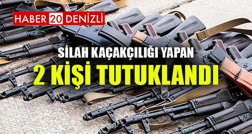 Silah kaçakçılığı yapan 2 kişi tutuklandı