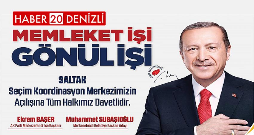 SUBAŞIOĞLU VE BAŞER’DEN SKM AÇILIŞINA DAVET