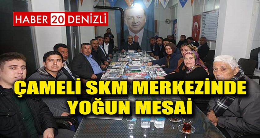 Çameli SKM Merkezinde Yoğun Mesai