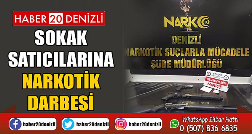 Sokak satıcılarına narkotik darbesi