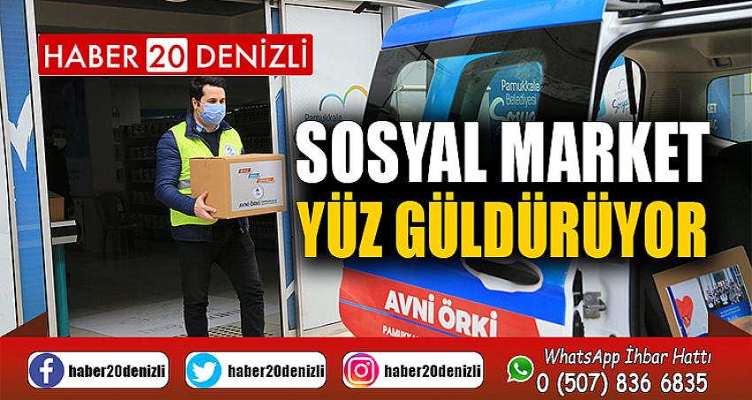 SOSYAL MARKET YÜZ GÜLDÜRÜYOR