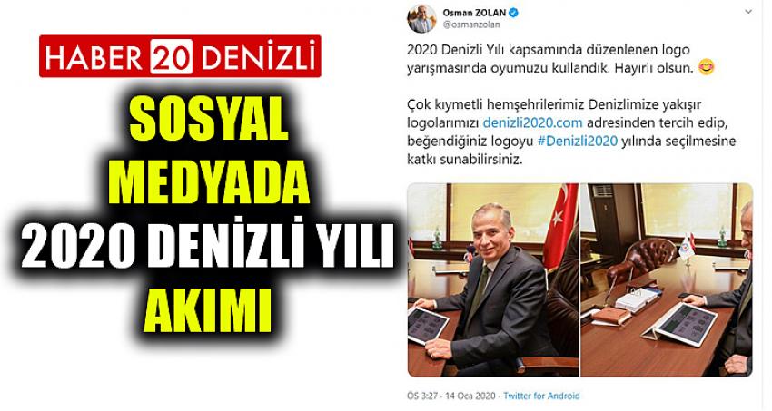 Sosyal medyada 2020 DENİZLİ YILI akımı