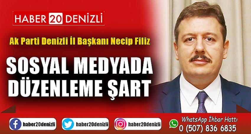 SOSYAL MEDYADA DÜZENLEME ŞART