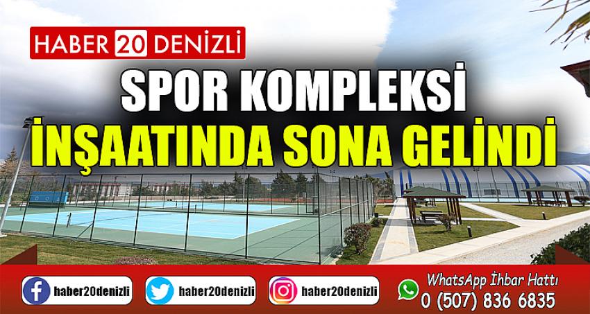 Spor Kompleksi İnşaatında Sona Gelindi