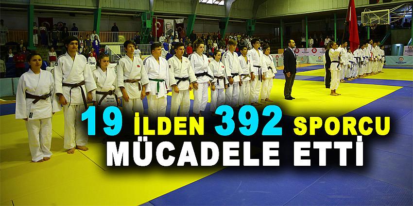 19 İLDEN 392 SPORCU MÜCADELE ETTİ