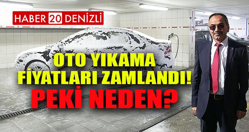 OTO YIKAMA FİYATLARI ZAMLANDI! PEKİ NEDEN?