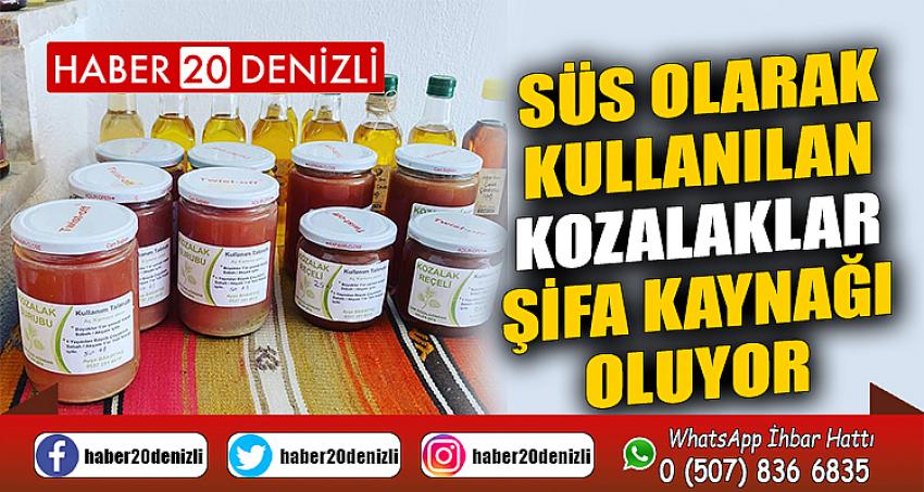 Süs olarak kullanılan kozalaklar şifa kaynağı oluyor