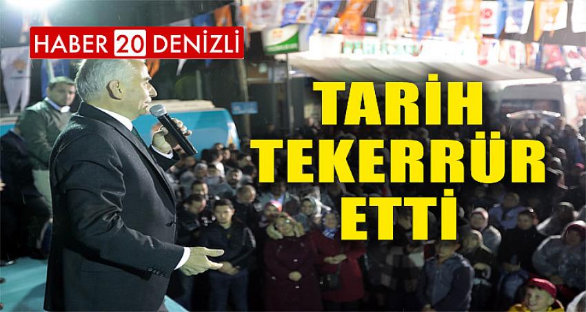 TARİH TEKERRÜR ETTİ