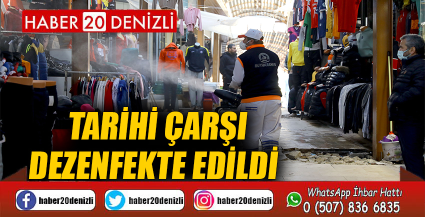 Büyükşehir dezenfeksiyon çalışmalarını yoğunlaştırdı 