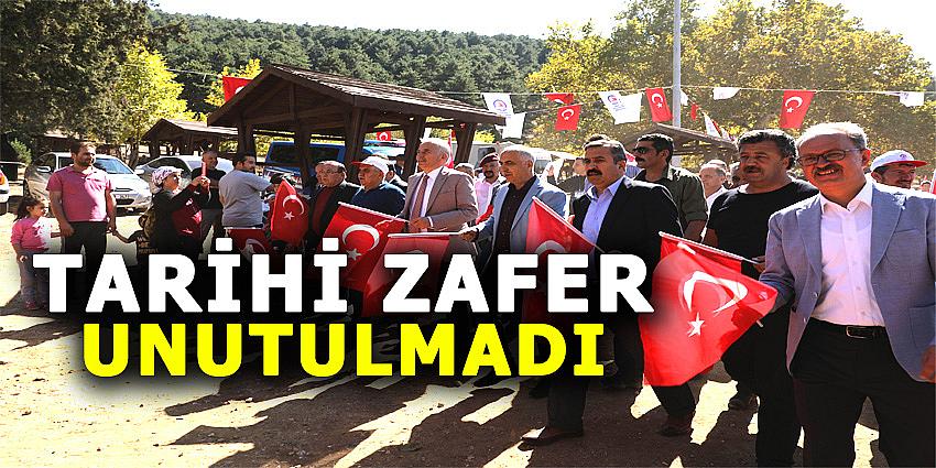 TARİHİ ZAFER UNUTULMADI