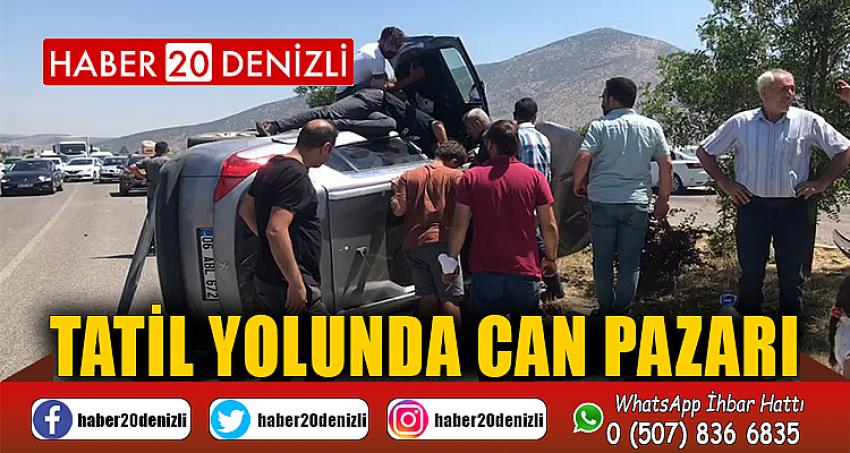 Tatil yolunda can pazarı