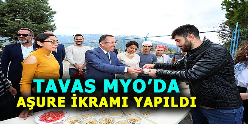 TAVAS MYO’DA AŞURE İKRAMI YAPILDI