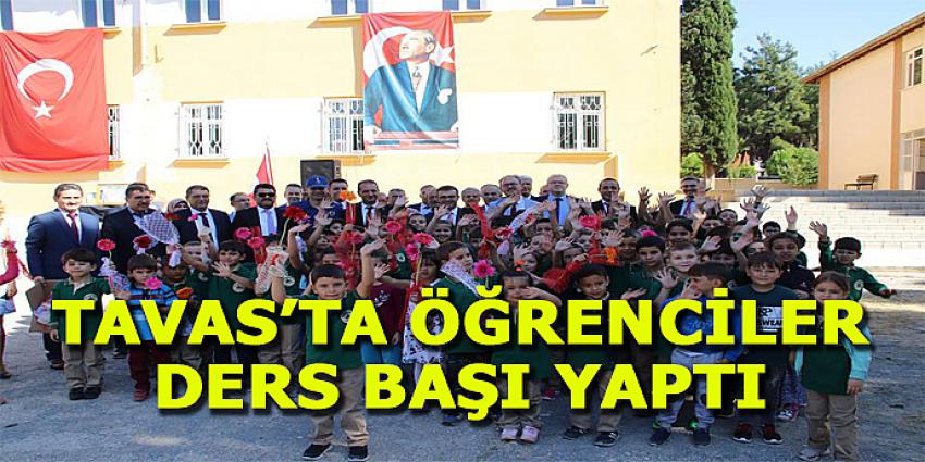 TAVAS’TA ÖĞRENCİLER DERS BAŞI YAPTI