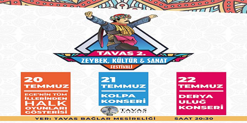 TAVAS'TA ZEYBEK FESTİVALİ