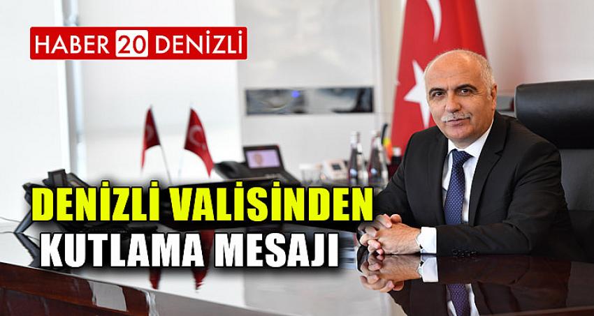 DENİZLİ VALİSİNDEN JANDARMA TEŞKİLATININ KURULUŞ YILDÖNÜMÜ KUTLAMA MESAJI