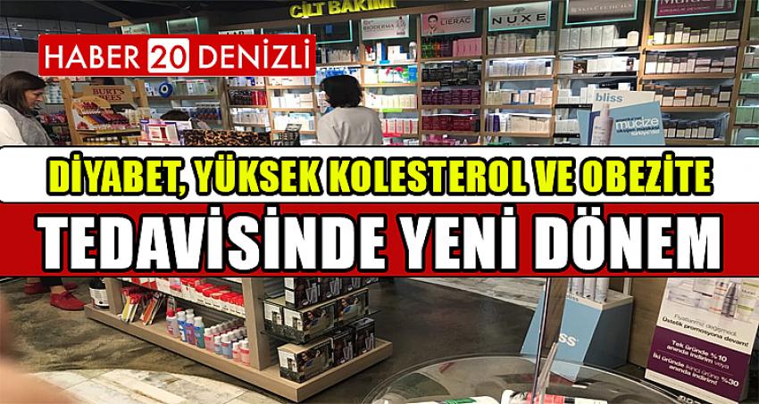 Diyabet, yüksek kolesterol ve obezite tedavisinde yeni dönem