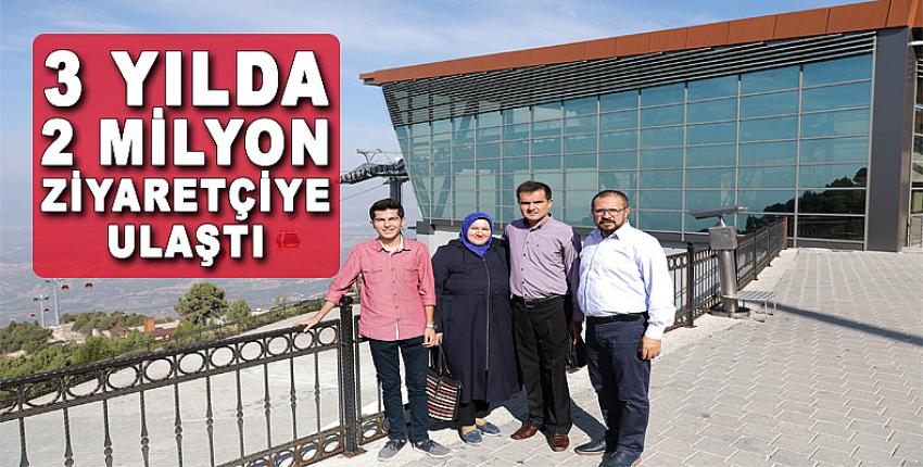 3 YILDA 2 MİLYON ZİYARETÇİYE ULAŞTI