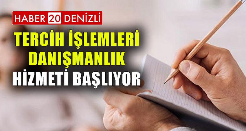 Tercih İşlemleri Danışmanlık Hizmeti Başlıyor