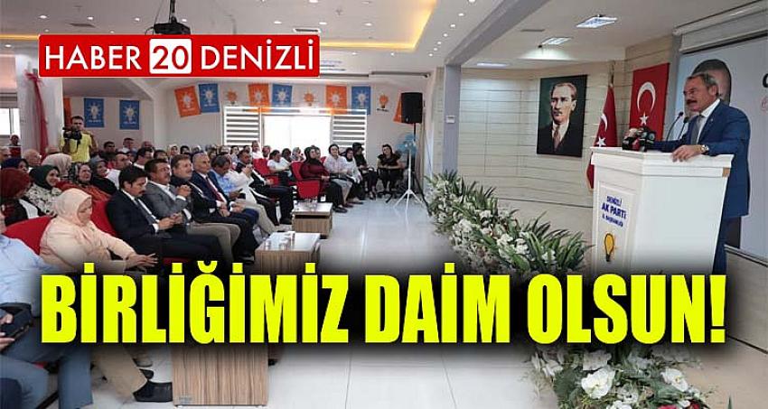 BİRLİĞİMİZ DAİM OLSUN!