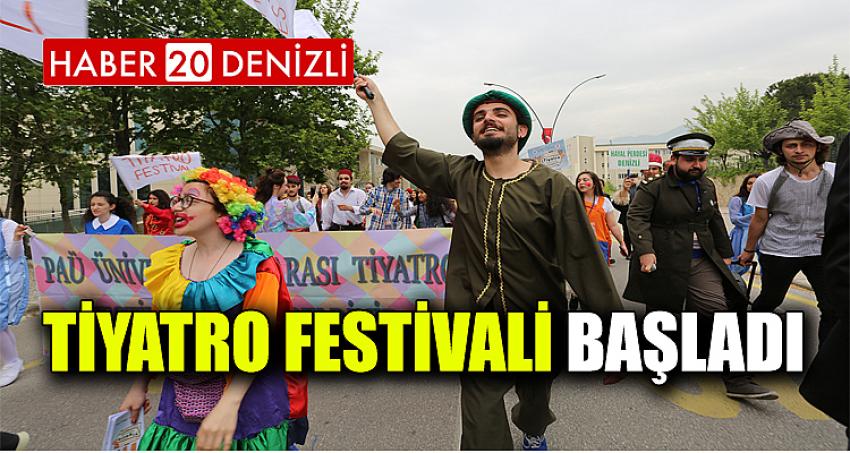 Tiyatro Festivali Başladı