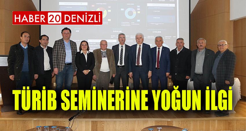 TÜRİB Seminerine Yoğun İlgi