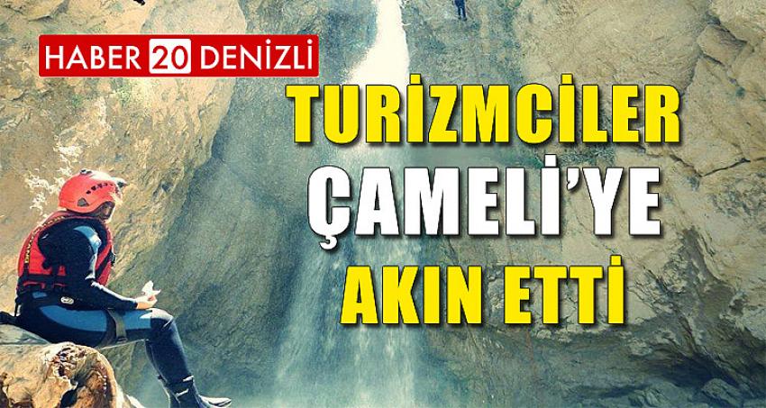 TURİZMCİLER ÇAMELİ’YE AKIN ETTİ