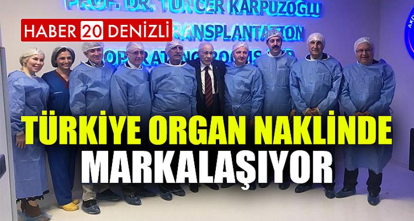 Türkiye Organ Naklinde Markalaşıyor