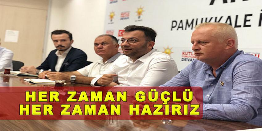 HER ZAMAN GÜÇLÜ HER ZAMAN HAZIRIZ