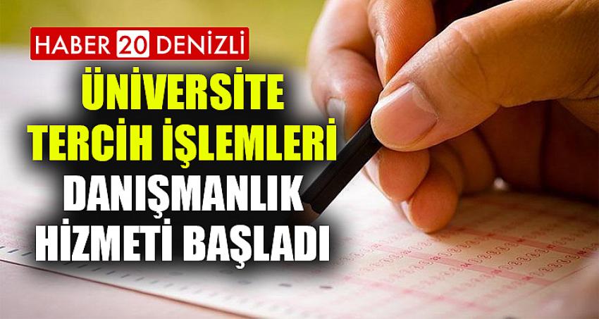 Üniversite Tercih İşlemleri Danışmanlık Hizmeti Başladı