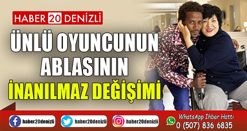 Ünlü oyuncunun ablasının inanılmaz değişimi